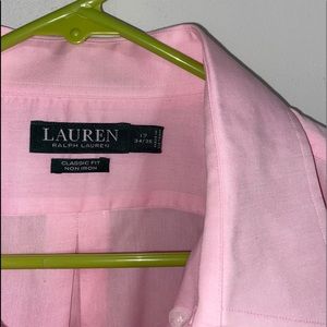 Lauren Ralph Lauren Pink Dress Shirt